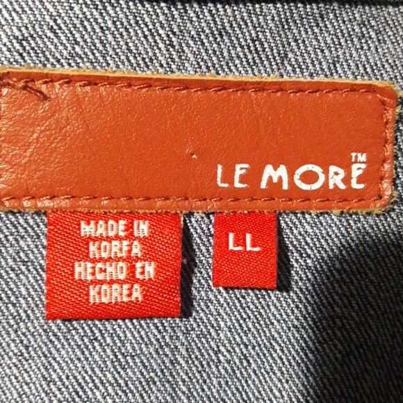 Denim jacket w bball teams  M / L - Picture 6 of 8